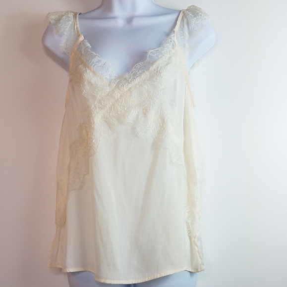 Vici Love Language Lace Camisole in Ecru - Picture 9 of 13